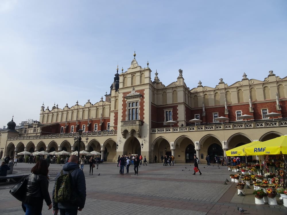 Cloth Hall Market Square Krakow Poland